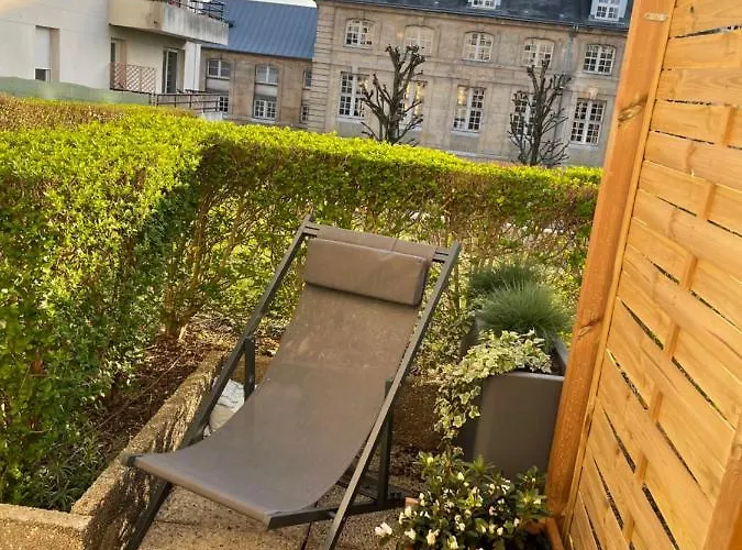 Le Garden Avec Terrasse Et Parking Centre Rouen